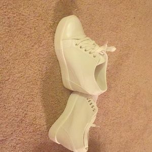 Shoes - White wedge sneaker Shoes - White wedge sneaker